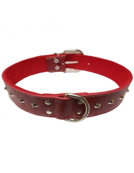COLLAR CON ADORNO 12x300mm. MARRON