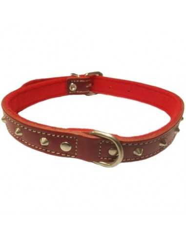 COLLAR CON ADORNO 12x300mm. MARRON