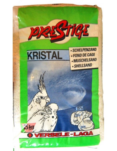 FONDO JAULA KRISTAL 25 KG.