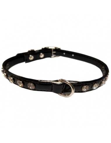 COLLAR SHINY (10x300mm) NEGRO
