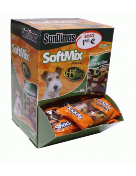 SOFT MIX POLLO. CAJA 40 UDS.