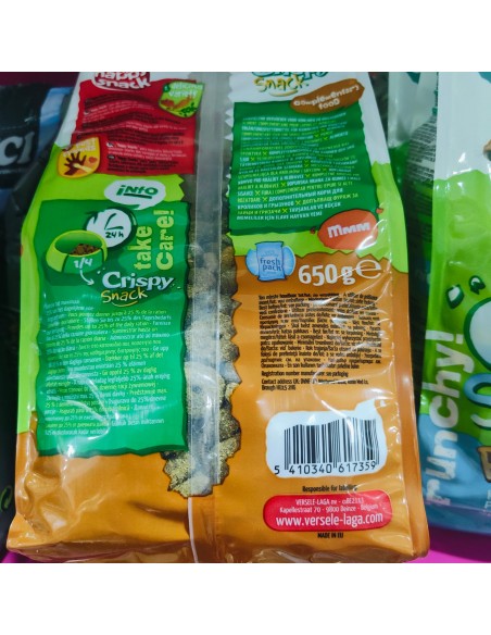 CRISPY SNAK FIBRAS 650 GR. VERSELE-LAGA