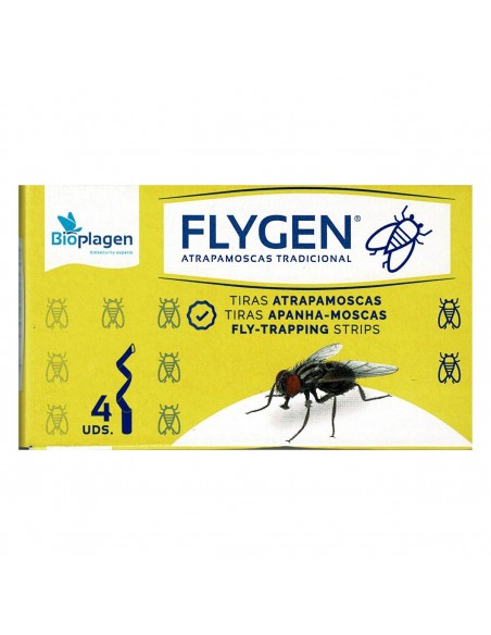 TIRAS ATRAPAMOSCAS Esctuche 4 UDS.FLYGEN