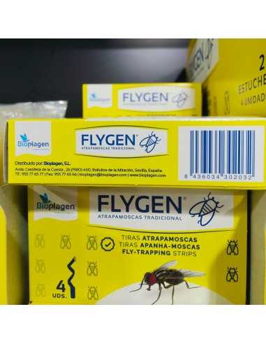 TIRAS ATRAPAMOSCAS Esctuche 4 UDS.FLYGEN