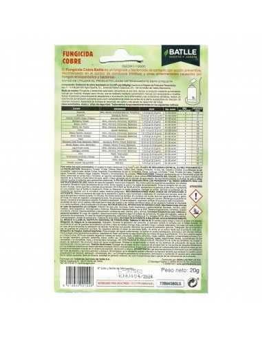 FUNGICIDA COBRE SOBRE PARA 5LT.