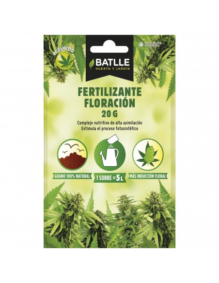 FERTILIZANTE ECOYERBA FLORACION PARA 5LTS.