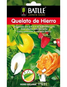 FERT.QUELATO HIERRO PARA 1LT. AGUA