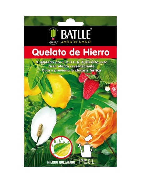 FERT.QUELATO HIERRO PARA 1LT. AGUA