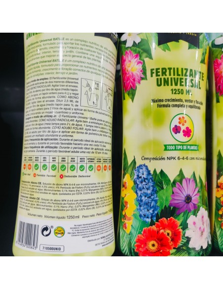 FERTILIZANTE UNIVERSAL 1250ML. Batlle