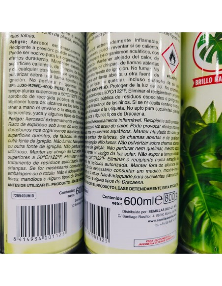 ABRILLANTADOR HOJAS 800C.C. SPRAY