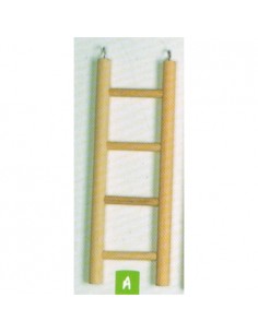 ESCALERA MADERA 4 ESCAL.10.5cm.x25cm.Alto.