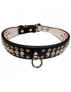 COLLAR TIFFANY 25x400mm NEGRO
