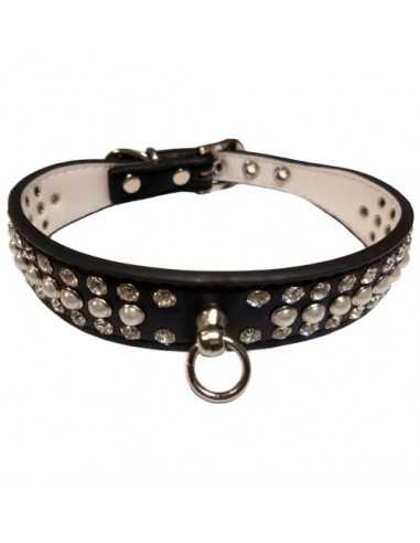 COLLAR TIFFANY 25x400mm NEGRO