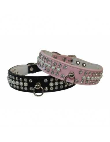 COLLAR TIFFANY 25x400mm NEGRO