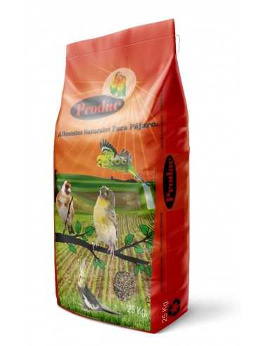 CANARIOS SIN AVENA PRODAC 25 KG.