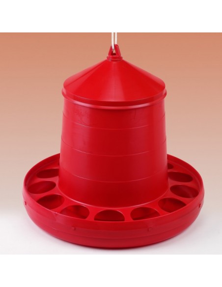 TOLVA PLASTICOS AVE 12 KG. ROJO