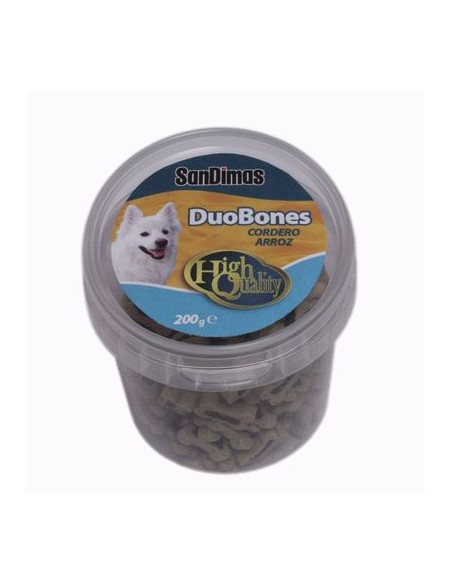 DUOBONES CORDERO Y ARROZ BOTE 200 GR.