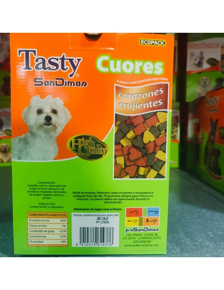 CUORES RAZA PEQUEÑA 60 GR. CAJA 40 UND.
