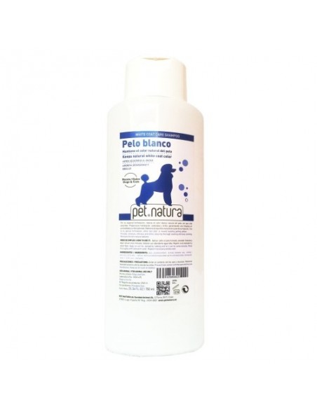 CHAMPU PELO BLANCO 250cc.PETNATURA CHAMPU PELO BLANCO 250cc.PETNATURA