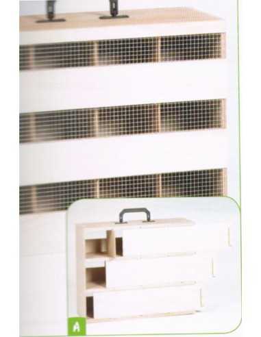 TRANSPORTIN MADERA 8 H.43X17X23CM.