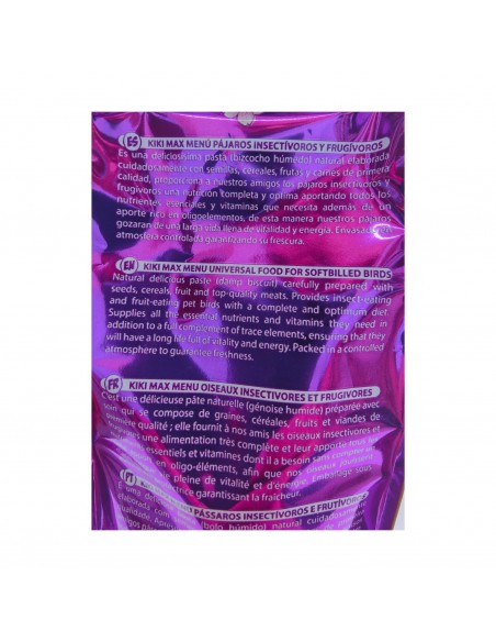 KIKI INSECTIVOROS-FRUTIVOROS 1KG.