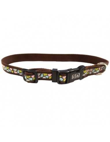 COLLAR SCUT AJUSTABLE 25x450-650 MARRON