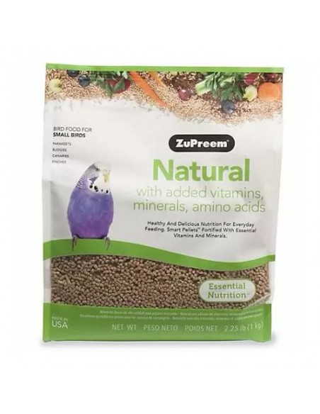 ZUPREEM NATURAL DIETA 1 kg. Periquitos