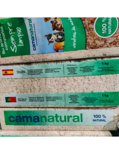 VIRUTA 1 KG.cama natural