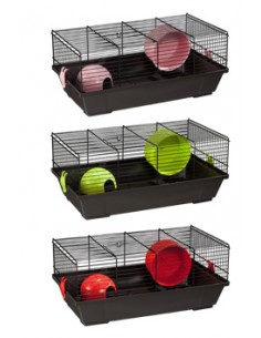 JAULA HAMSTER 917 NEGRA