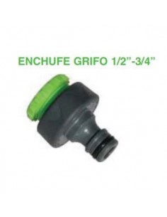 ENCHUFE GRIFO 1/2- 3/4 BLISTER