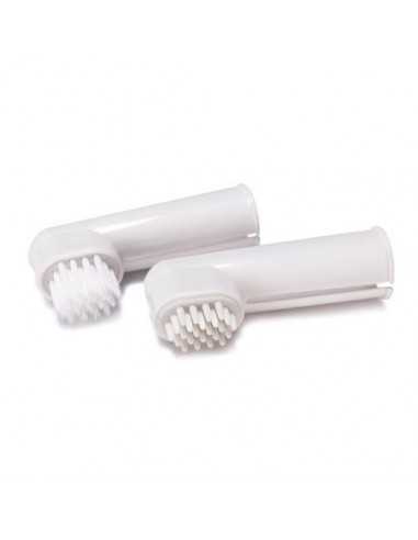 CEPILLO DENTAL PARA DEDO 2 UNIDADES.