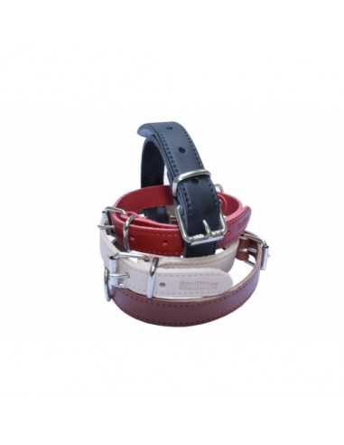COLLAR CUERO LISO 12x300mm. NATURAL