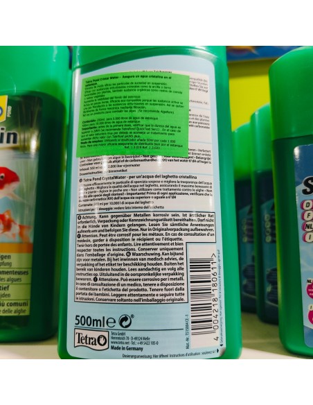 TETRAPOND CRYSTALWATER 500ML.