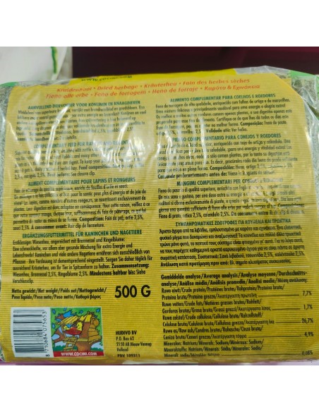 HENO ORTIGA Y CALENDULA 500gr. VERDE