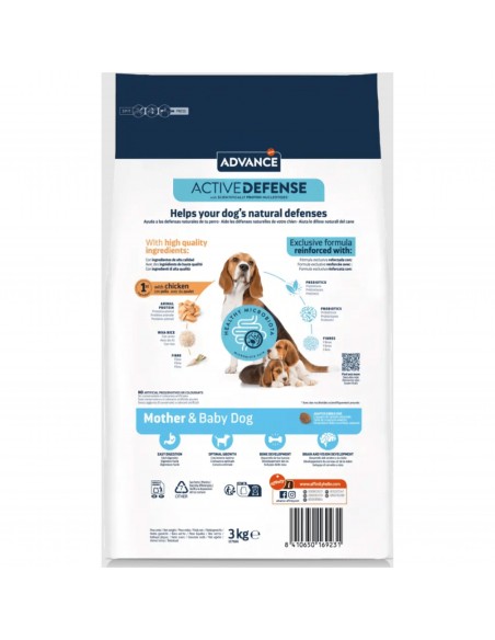 ADVANCE MOTHER DOG INITIAL 3 KG.