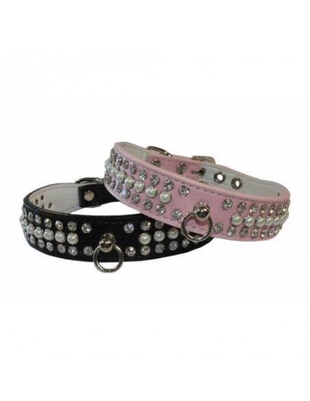 COLLAR TIFANNY 25x400mm. ROSA COLLAR TIFANNY 25x400mm. ROSA