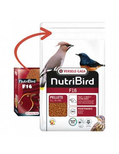 NUTRIBIRD F-16 800 GR. INSECTIVOROS/FRUGÍVOROS