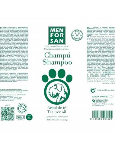 MENFORSAN CHAMPU ARBOL DE TE 300ml.
