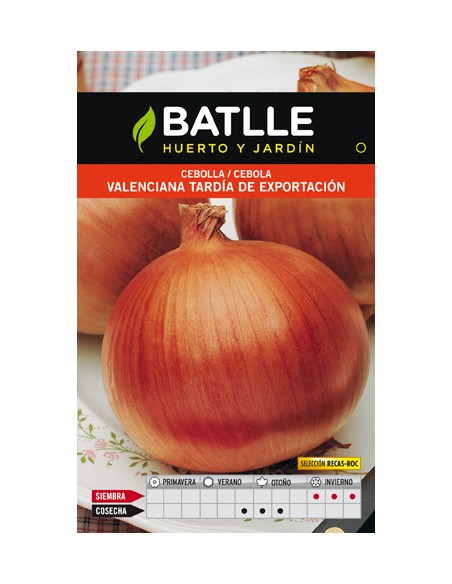 CEBOLLA VALENCIANA TARDIA RECAS SOBRE