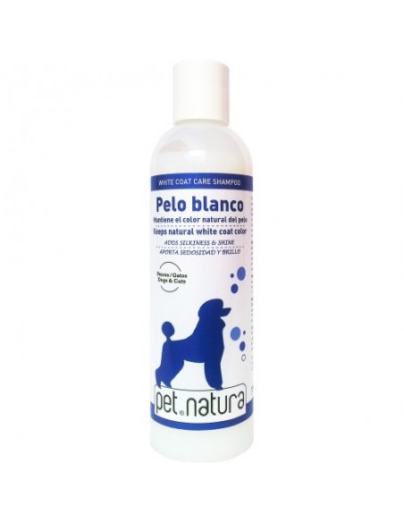 CHAMPU PELO BLANCO 750ml. PETNATURA