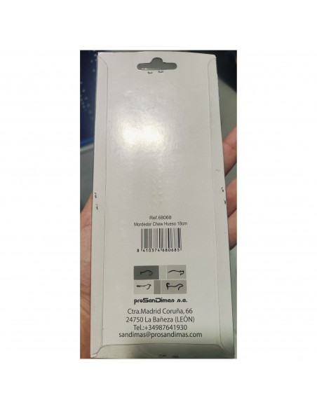 HUESO TRASLUCIDO 10cm.3 Piezas