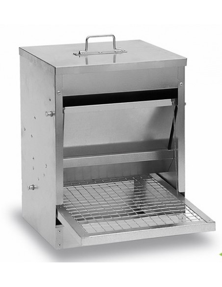 TOLVA AVES APERTURA MECANICA 20 KG.