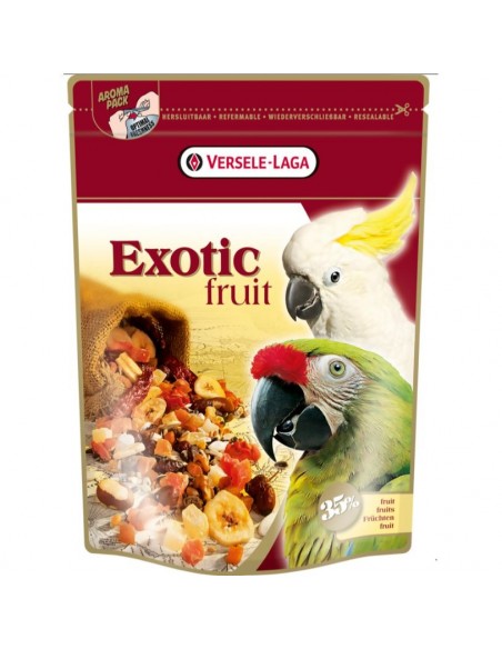 LOROS CON FRUTA EXOTIC 600 GR. VERSELE-LAGA