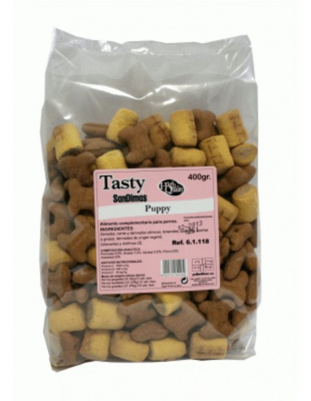 GALLETAS TASTY PUPPY 400 GR.SAN DIMAS
