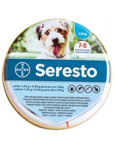 SERESTO COLLAR PERRO PEQUEÑO -8 KG.