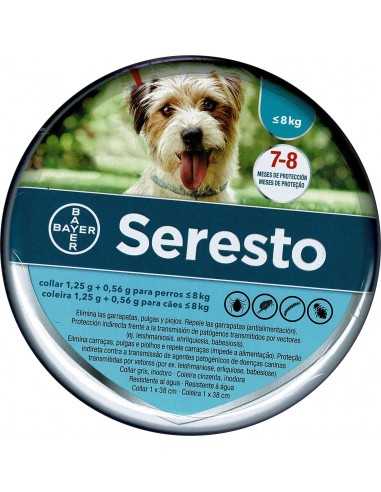 SERESTO COLLAR PERRO PEQUEÑO -8 KG.