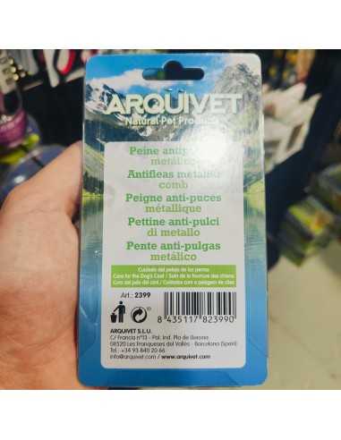 PEINE ANTIPULGAS PERROS