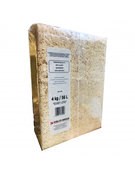 VIRUTA 4 KG. cama natural