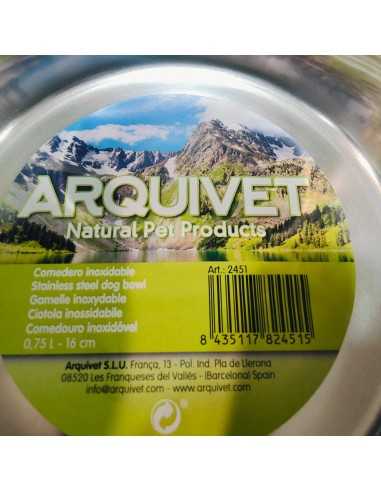 COMEDERO ACERO INOX.Nº4 2,80LT/25cm.