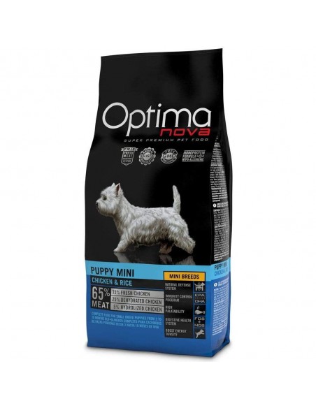 OPTIMA NOVA PUPPY MINI POLLO ARROZ 2 KG.